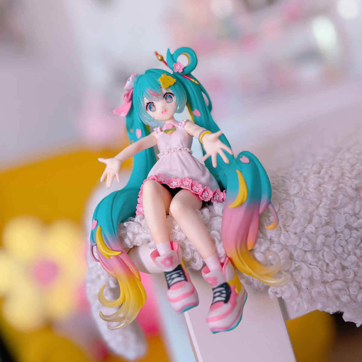 Productafbeelding Hatsune Miku - Miku 10th Anniversary Noodle Stopper Figuur
