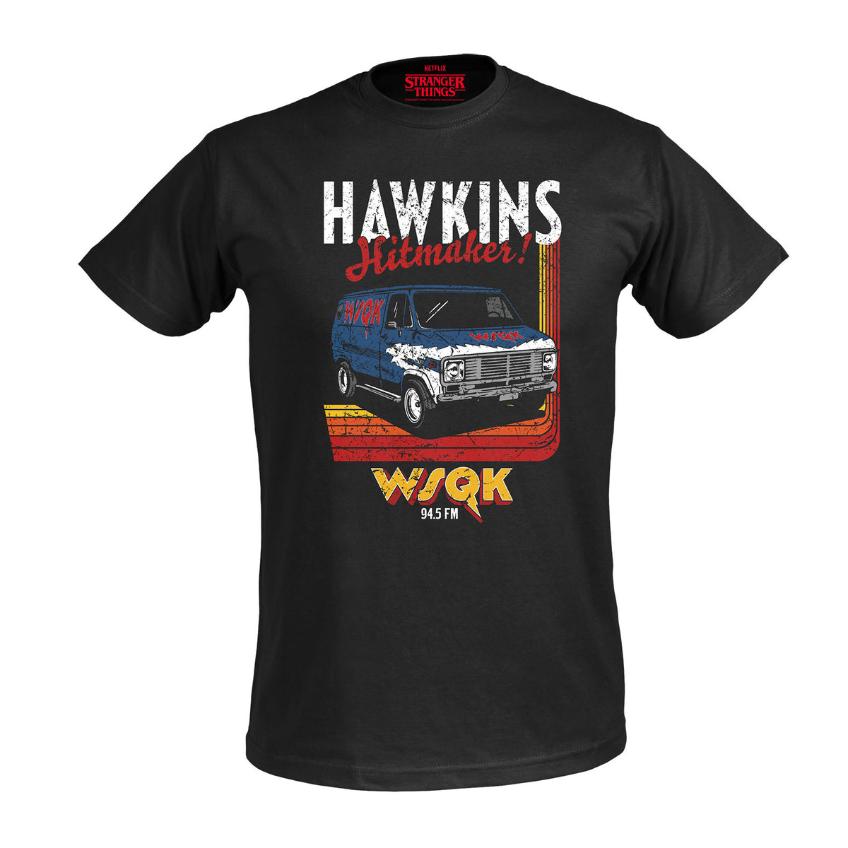 Produktbild Stranger Things - WSQK Hawkins Hitmaker T-Shirt