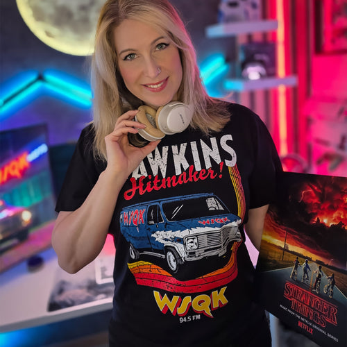 Produktbild Stranger Things - WSQK Hawkins Hitmaker T-Shirt