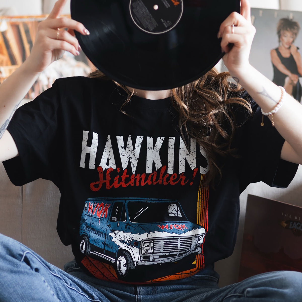 Produktbild Stranger Things - WSQK Hawkins Hitmaker T-Shirt