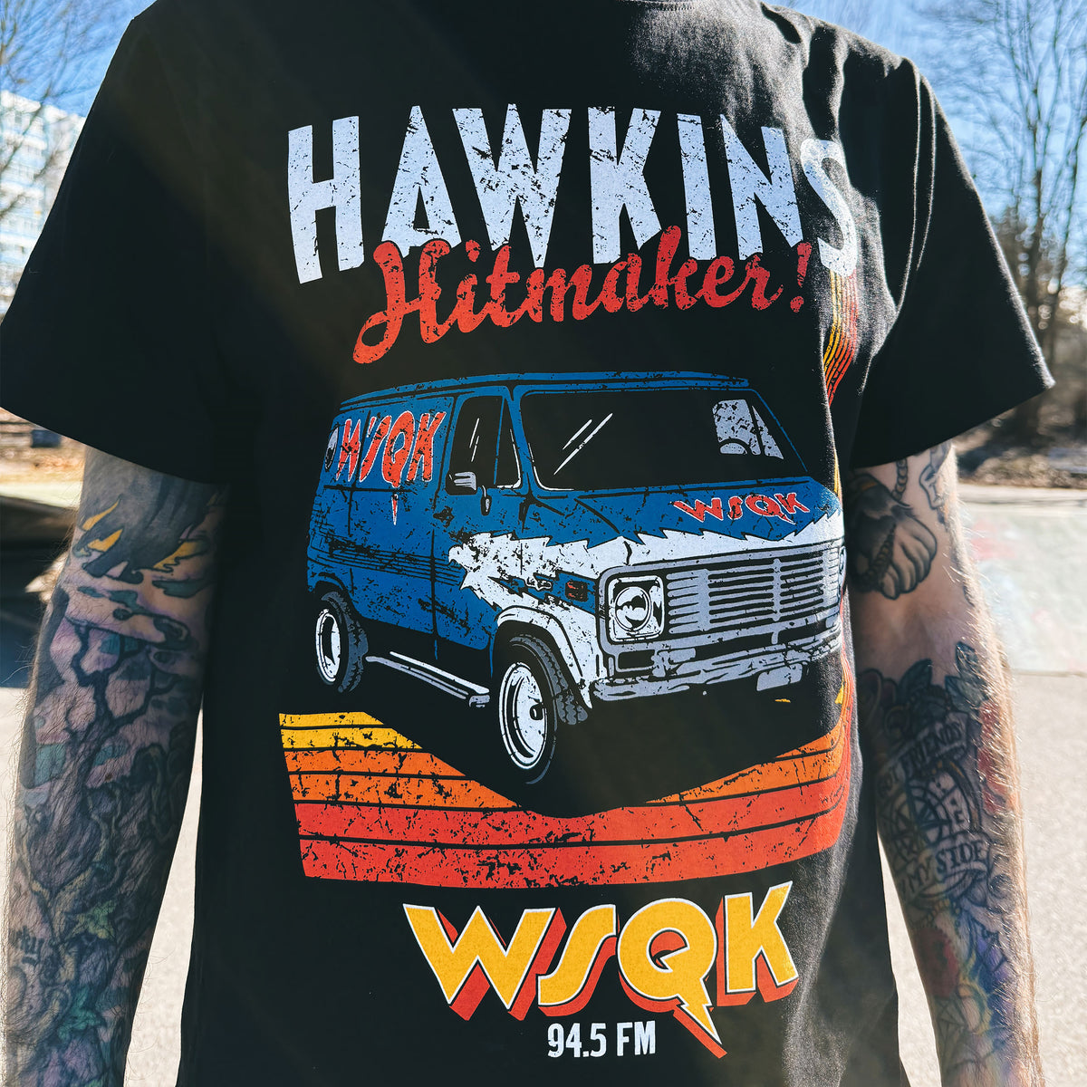 Produktbild Stranger Things - WSQK Hawkins Hitmaker T-Shirt