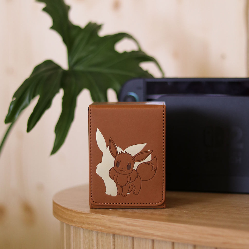 Image produit Pokémon - Ultra Pro : Boîte Alcove Flip Évoli pour 100 cartes à collectionner