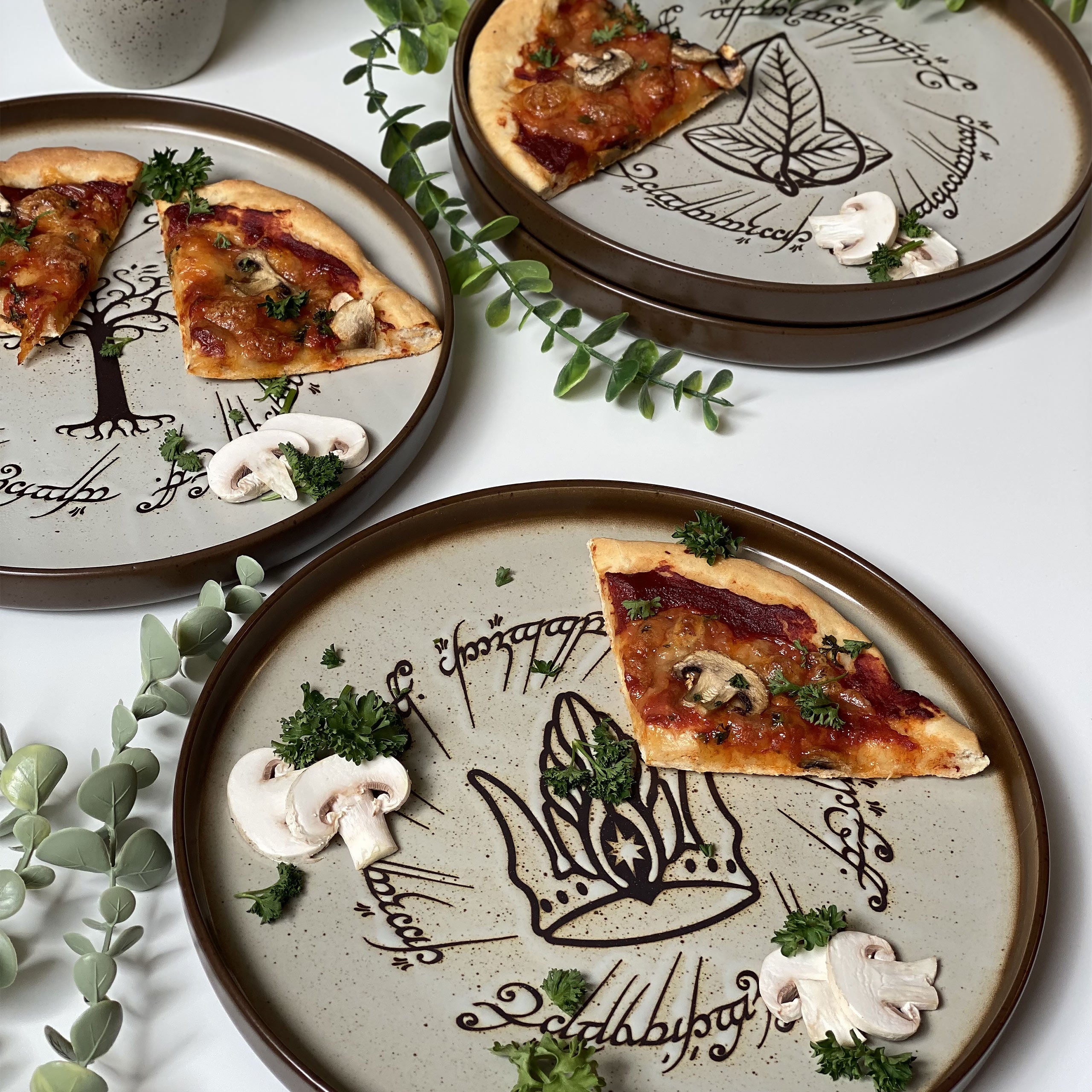 Produktbild Der Herr der Ringe - Symbols Tellerset deluxe