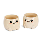 Image produit Chibi Chow Pots de fleurs Lot de 2