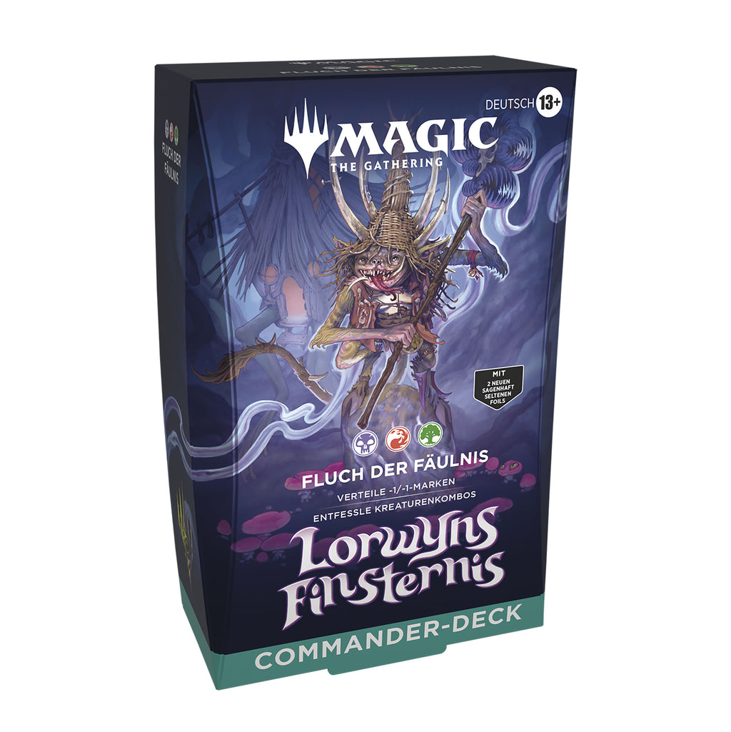 Produktbild Magic The Gathering - Lorwyn Finsternis Fluch der Fäulnis Commander Deck deutsche Version