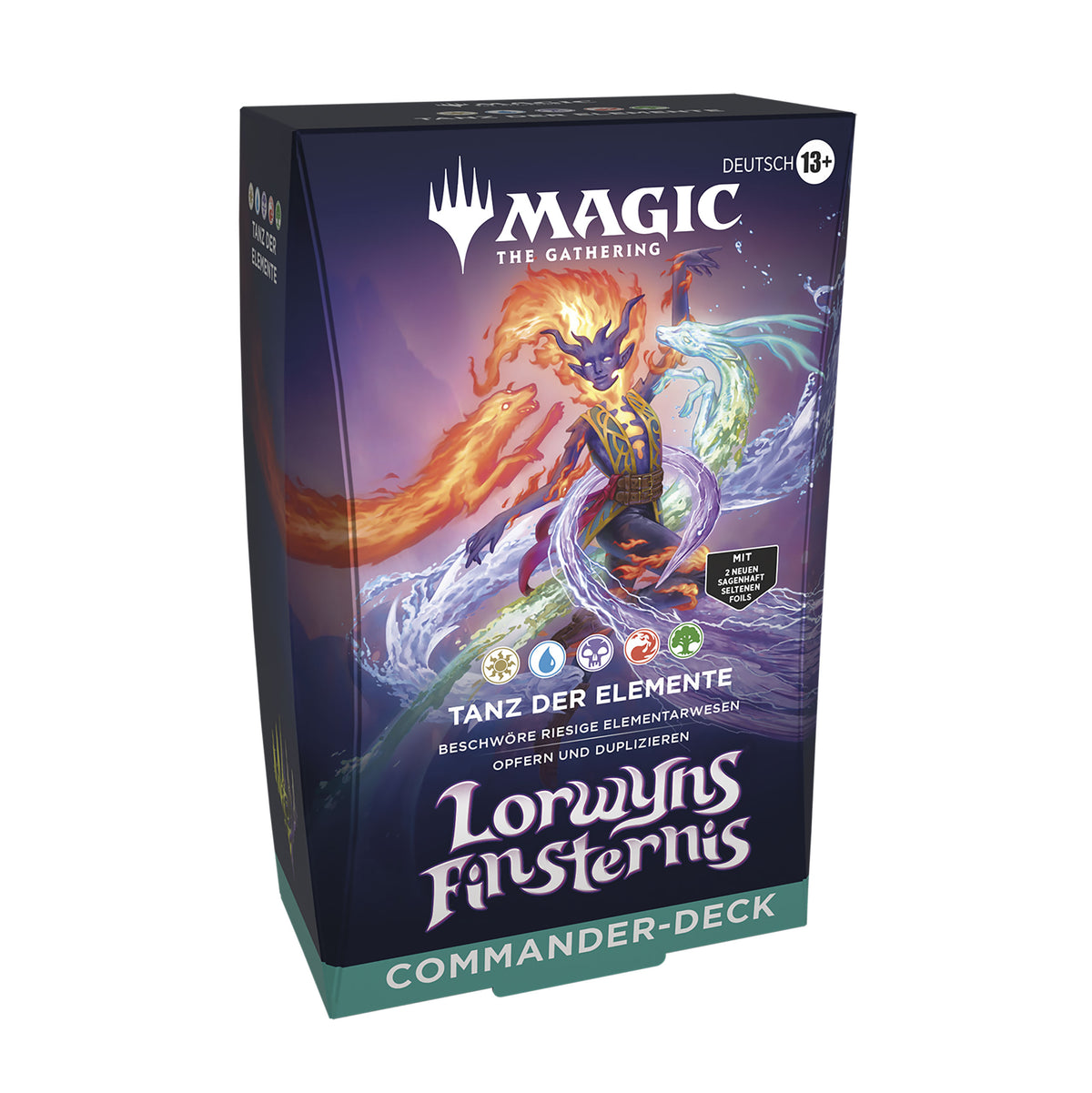 Image produit Magic: The Gathering - Crépuscule de Lorwyn : Danse des éléments Deck Commander Version allemande