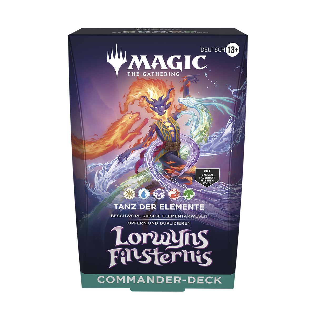 Image produit Magic: The Gathering - Crépuscule de Lorwyn : Danse des éléments Deck Commander Version allemande