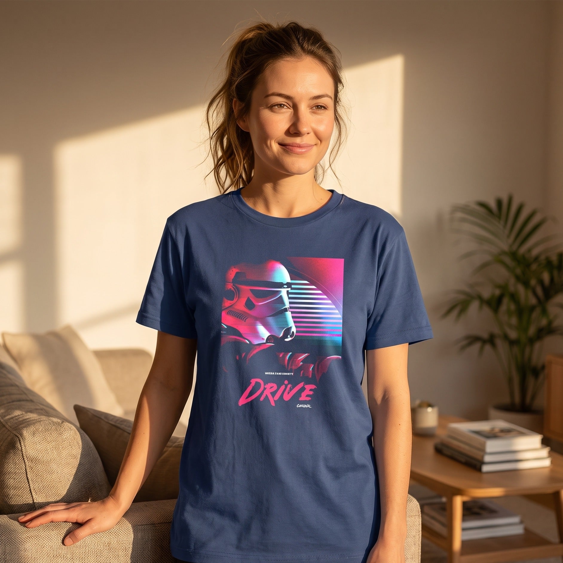 Image produit T-shirt Drive pour fans de Star Wars bleu