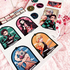 Image produit Demon Slayer - Set de stickers Team