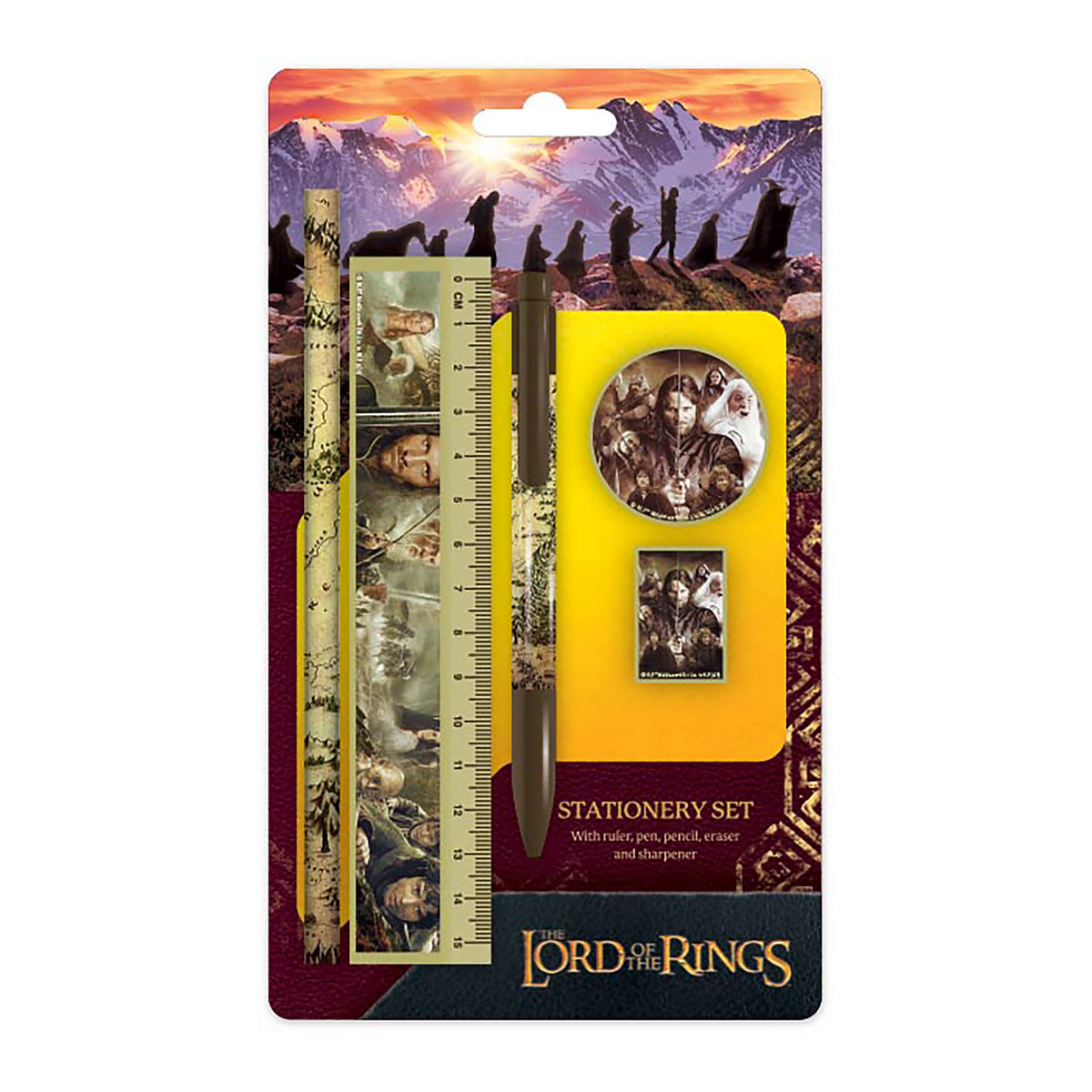 Produktbild Der Herr der Ringe - Die Gefährten Schreibset