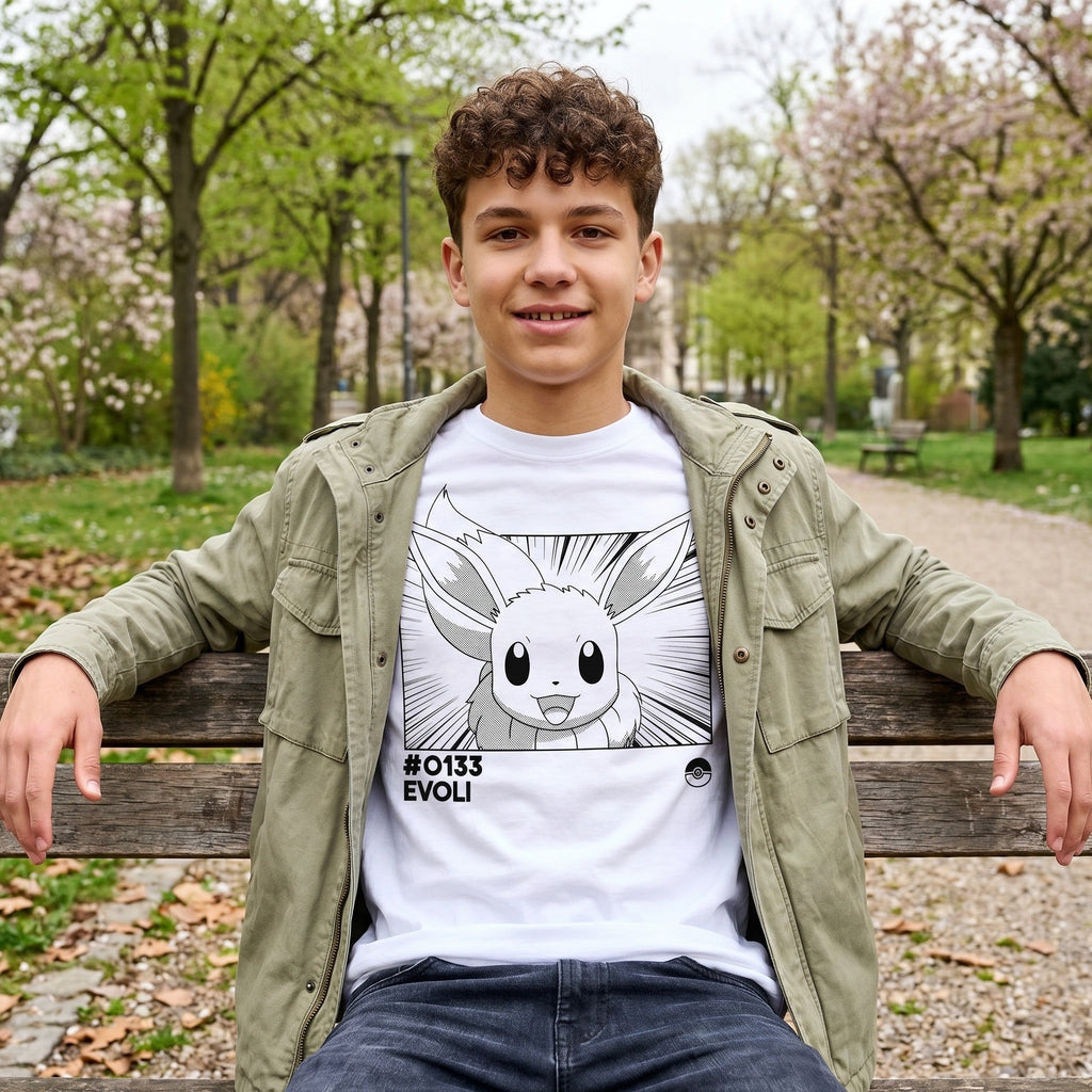 Image produit Pokémon - T-shirt Évoli