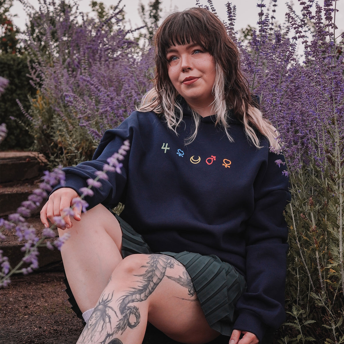 Image produit Sailor Moon - Sweat à capuche Pretty Guardians bleu