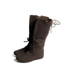 Image produit Bottes médiévales Ole en cuir nubuck marron
