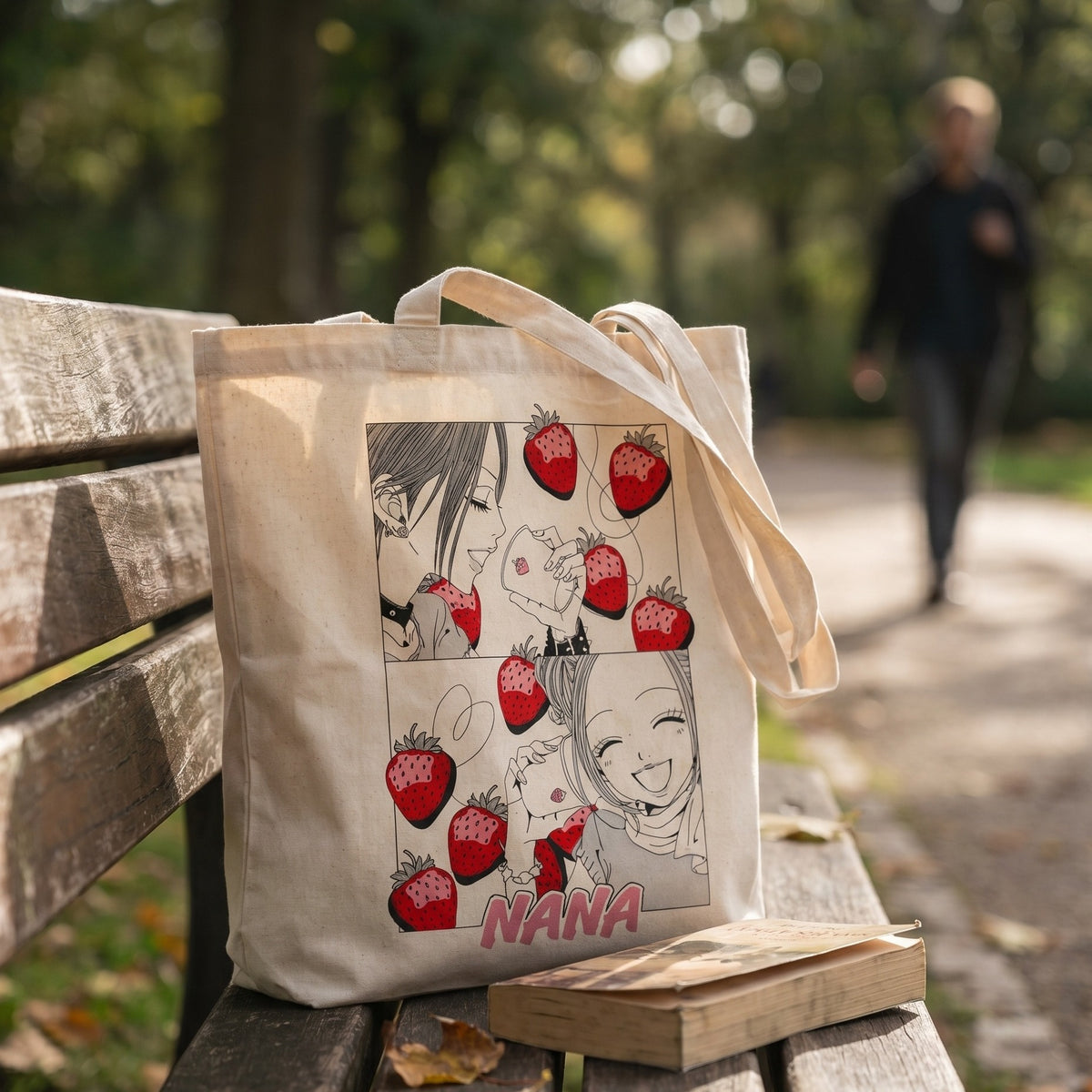 Image produit Sac cabas Strawberry Cups pour les fans de NANA