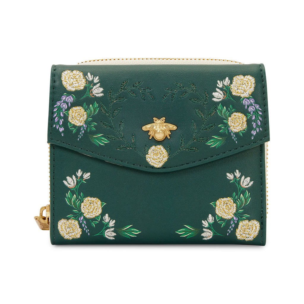 Productafbeelding Bridgerton - Silhouette Floral Portemonnee