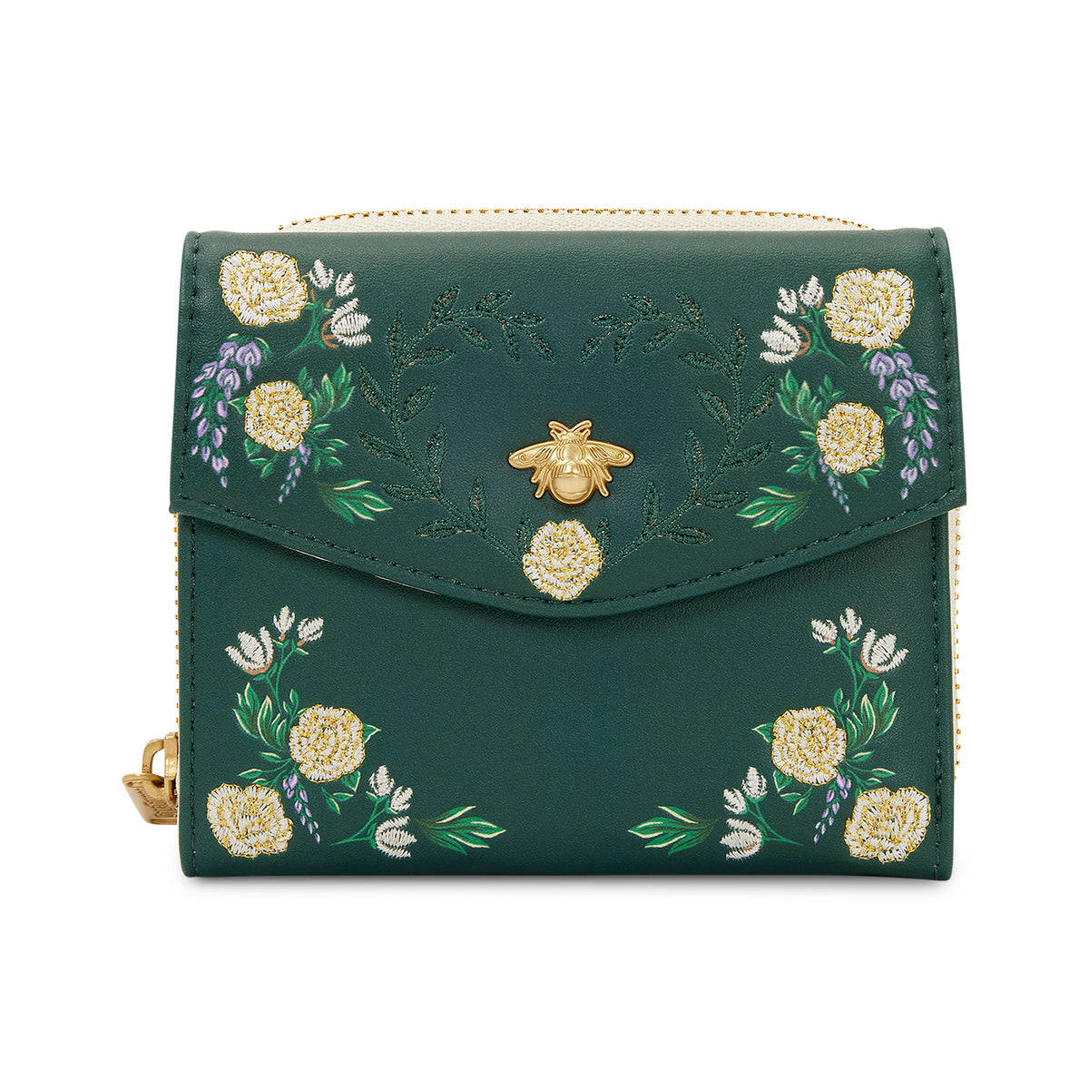 Productafbeelding Bridgerton - Silhouette Floral Portemonnee