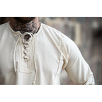 Image produit Chemise de paysan médiévale Felix beige