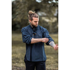 Image produit Chemise médiévale Ansbert bleu