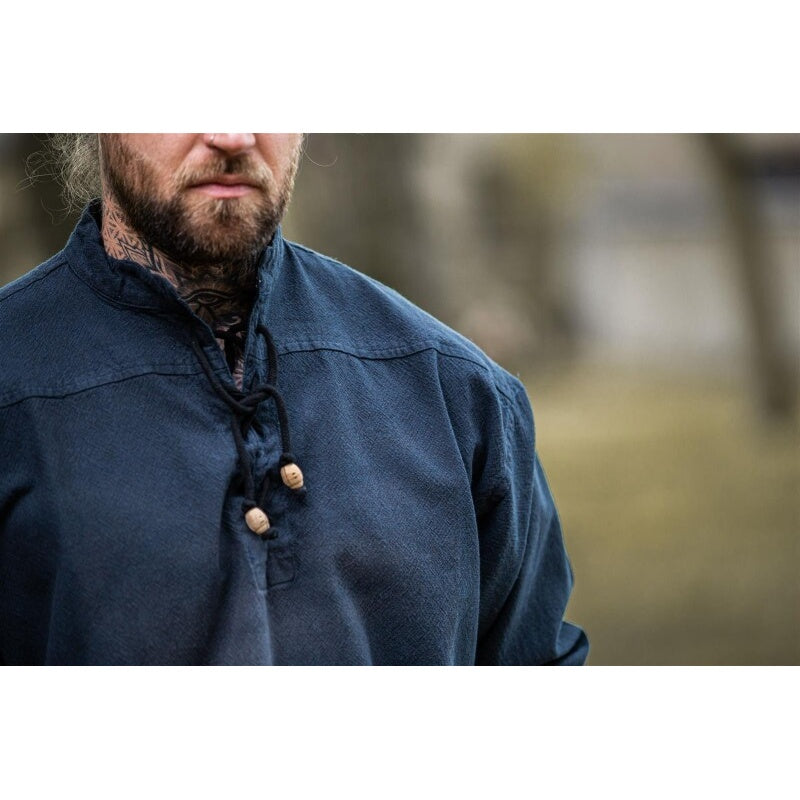 Image produit Chemise médiévale Ansbert bleu