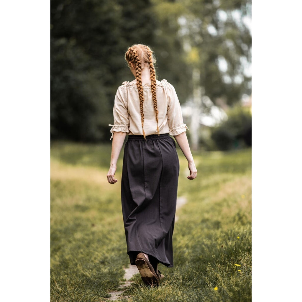 Productafbeelding Middeleeuwse blouse met korte mouwen Sandra