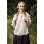 Productafbeelding Middeleeuwse blouse met korte mouwen Sandra