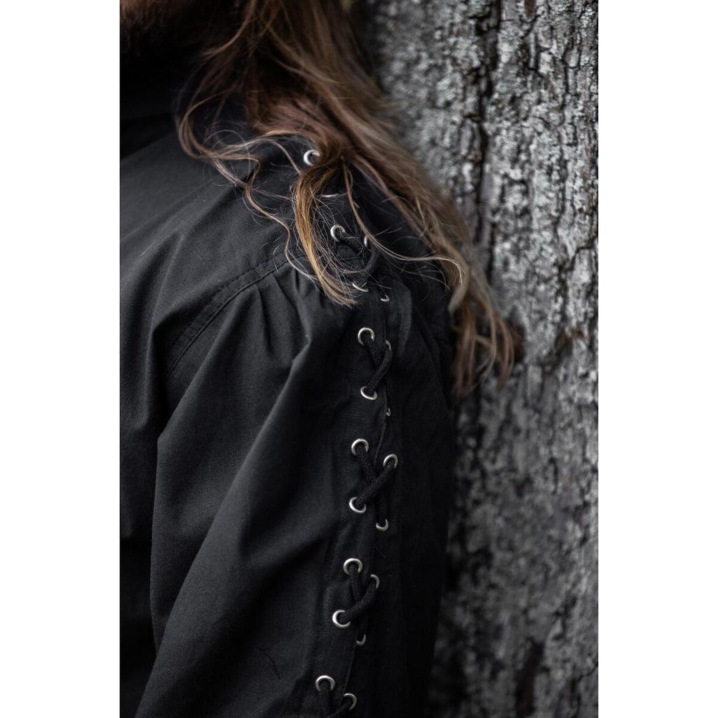 Image produit Chemise médiévale Gustavo noire
