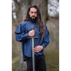 Productafbeelding Middeleeuws shirt Leopold blauw