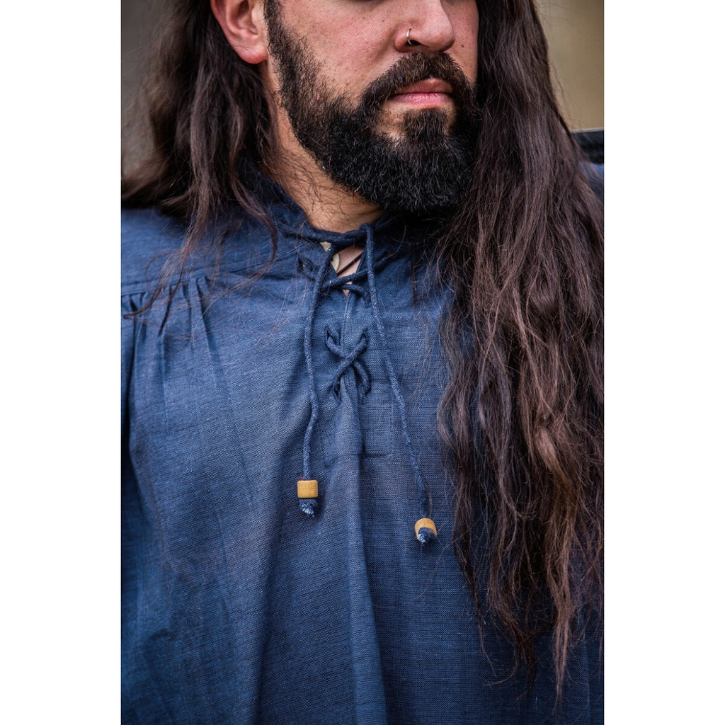 Productafbeelding Middeleeuws shirt Leopold blauw