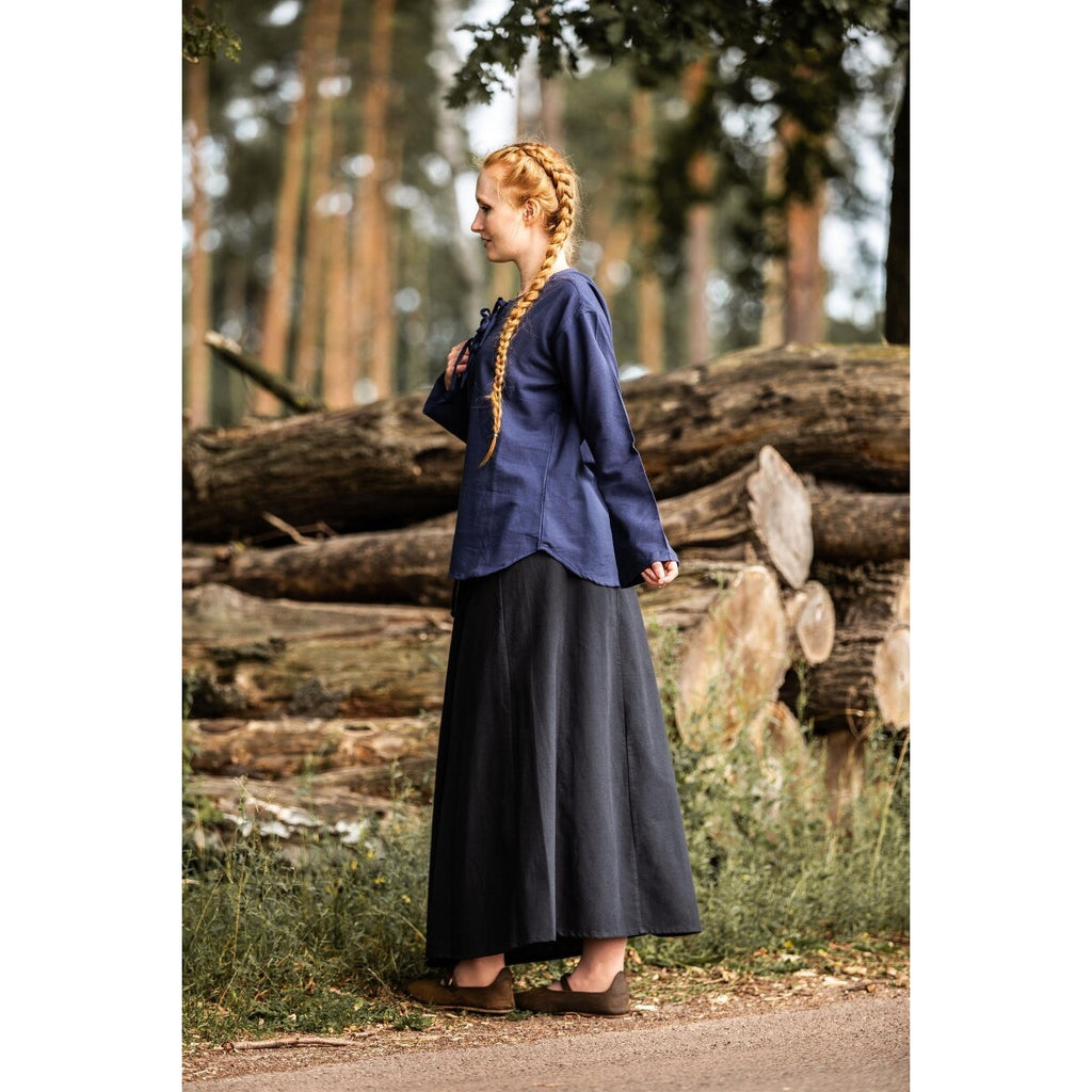 Produktbild Mittelalter Bluse Tilda blau