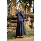 Produktbild Mittelalter Bluse Tilda blau