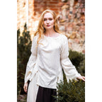 Productafbeelding Middeleeuwse blouse Emma beige