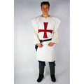 Productafbeelding Middeleeuws wapenrok van de Tempeliers zwart-rood