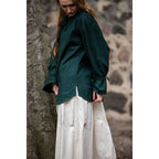 Image produit Blouse médiévale Morgan verte