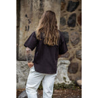Image produit Chemise médiévale Erik manches courtes marron