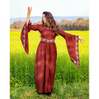 Image produit Robe médiévale Katharina rouge