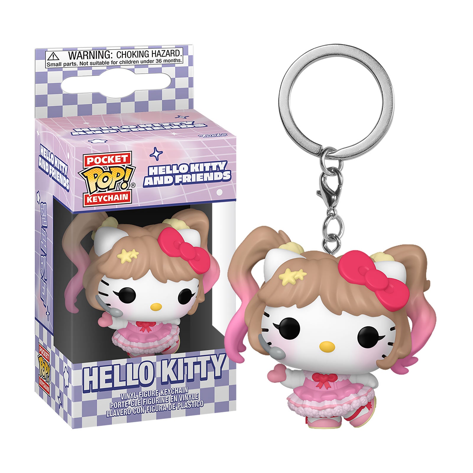 Image produit Hello Kitty & Friends - Porte-clés Funko Pop Kitty K-Pop