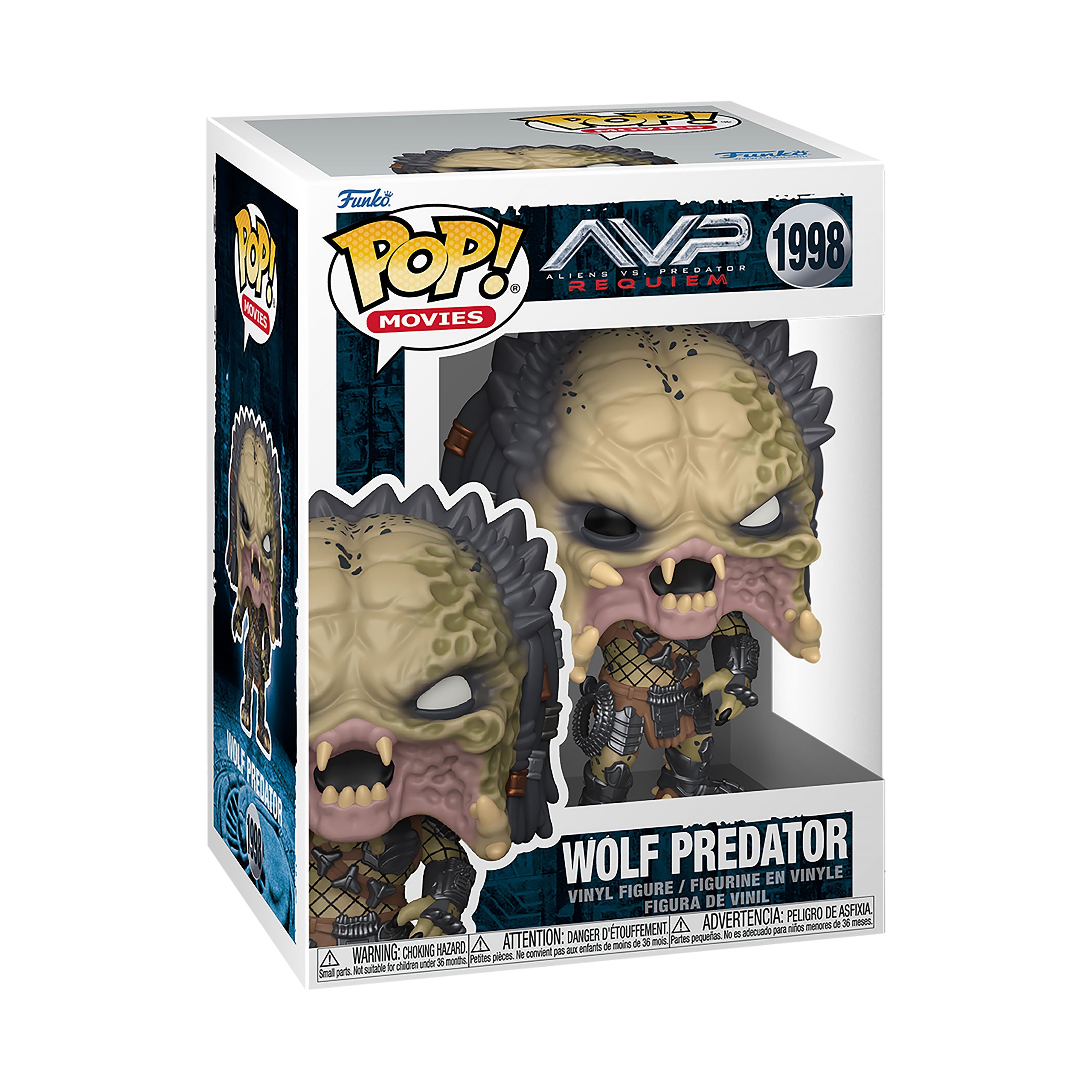 Image produit Alien vs. Predator - Figurine Funko Pop Wolf Predator