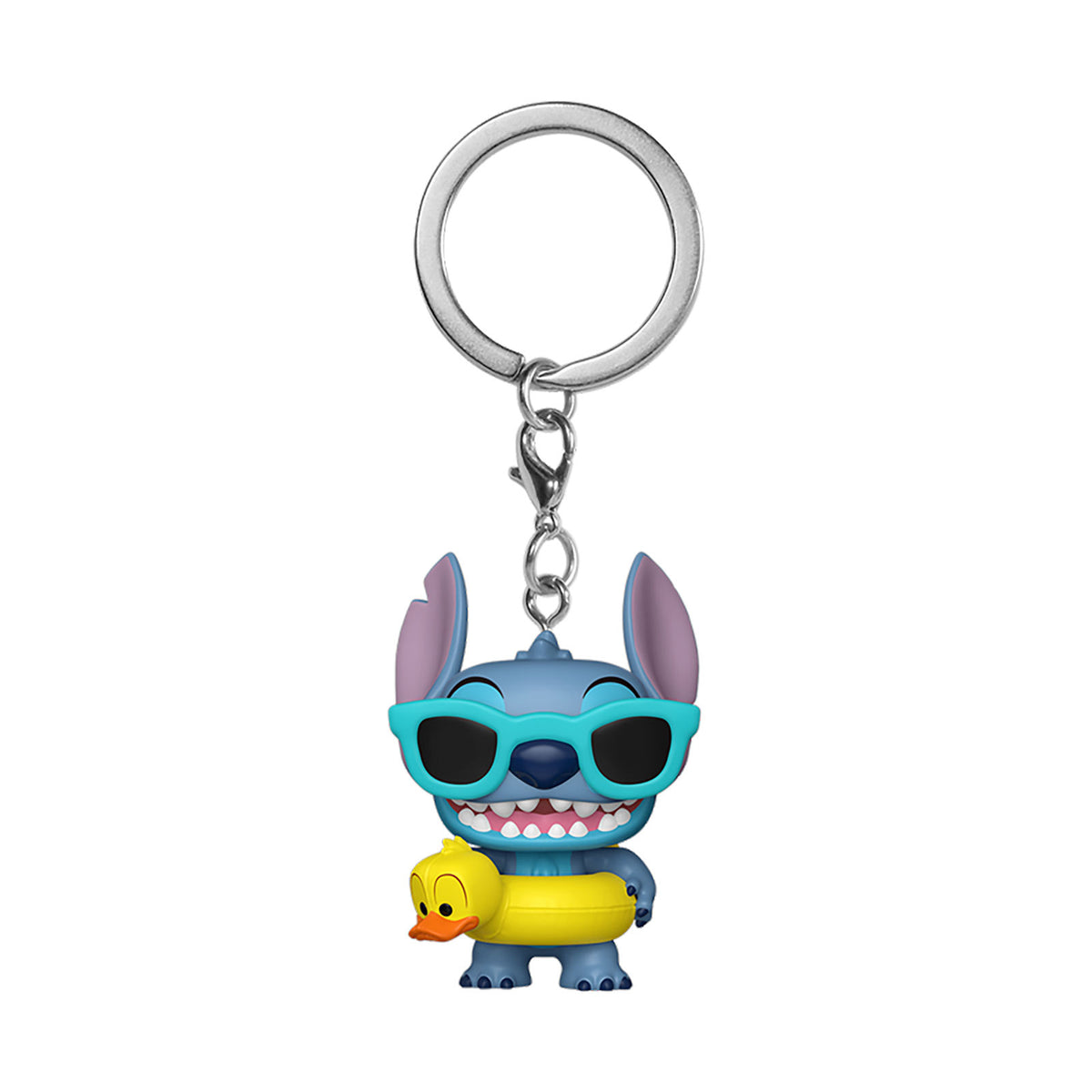 Productafbeelding Stitch in Zwemband Funko Pop Sleutelhanger - Lilo & Stitch