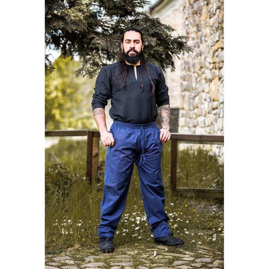 Produktbild Mittelalter Hose Veit blau