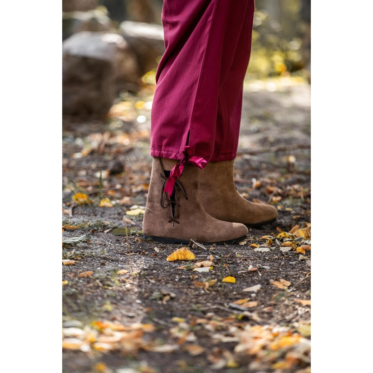 Produktbild Mittelalter Kniebundhose Vincent rot