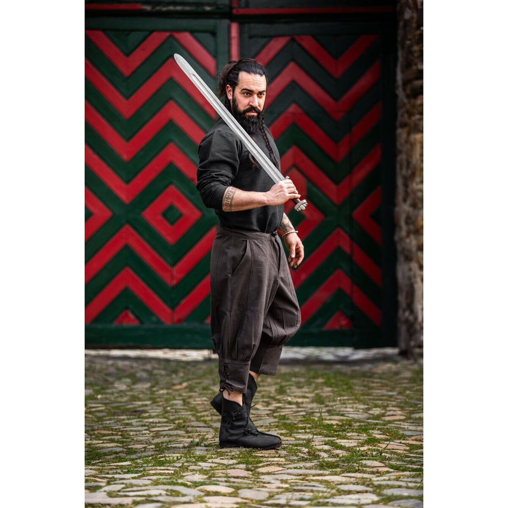 Product image Medieval Breeches Laurence with Calf Lacing brown