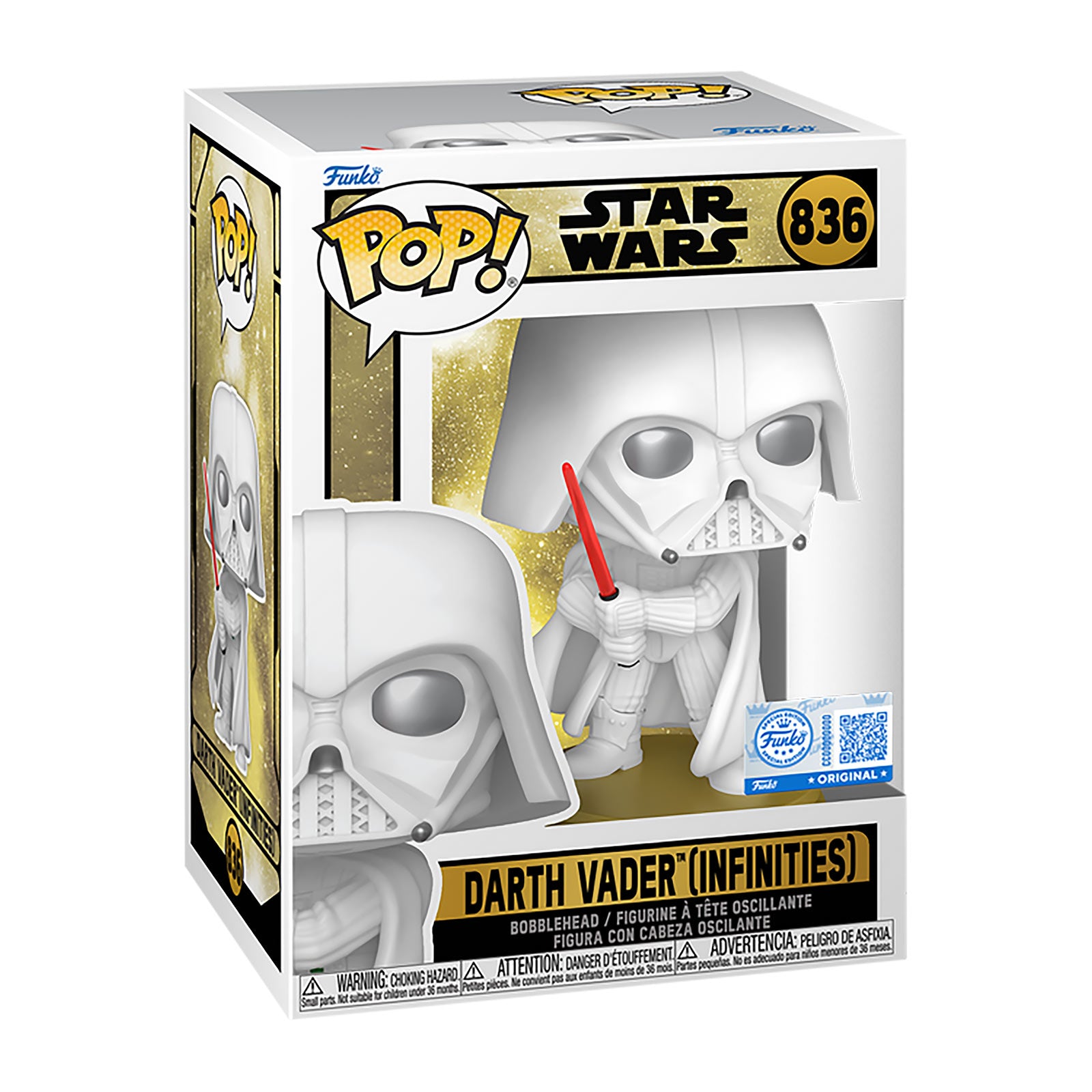 Productafbeelding Star Wars - Darth Vader Infinities Funko Pop bobblehead-figuur