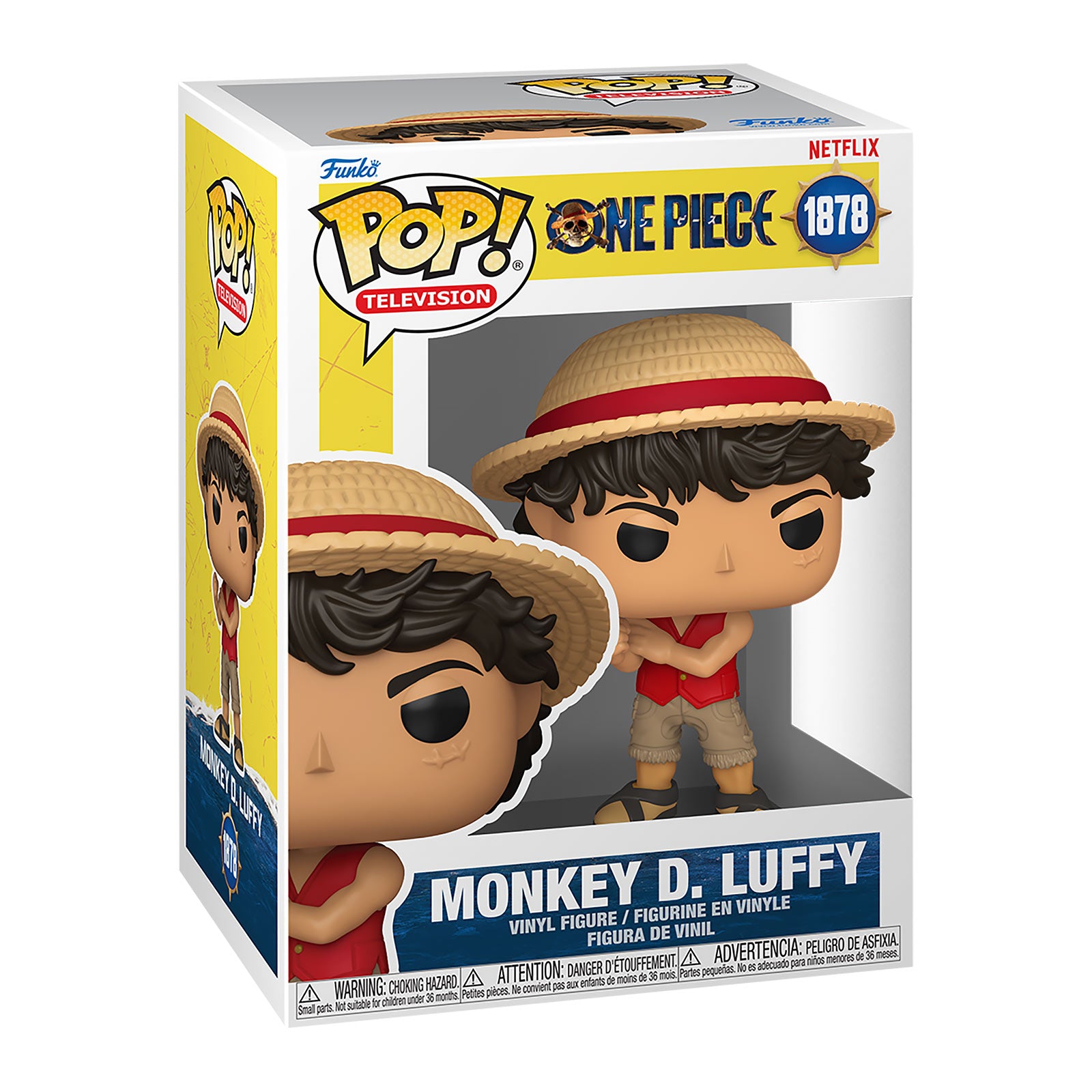 Produktbild One Piece Netflix - Monkey D. Luffy Funko Pop Figur