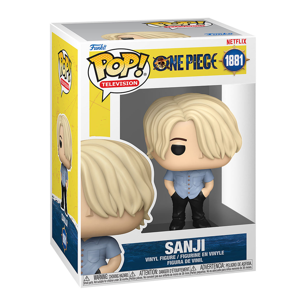 Produktbild One Piece Netflix - Sanji Funko Pop Figur