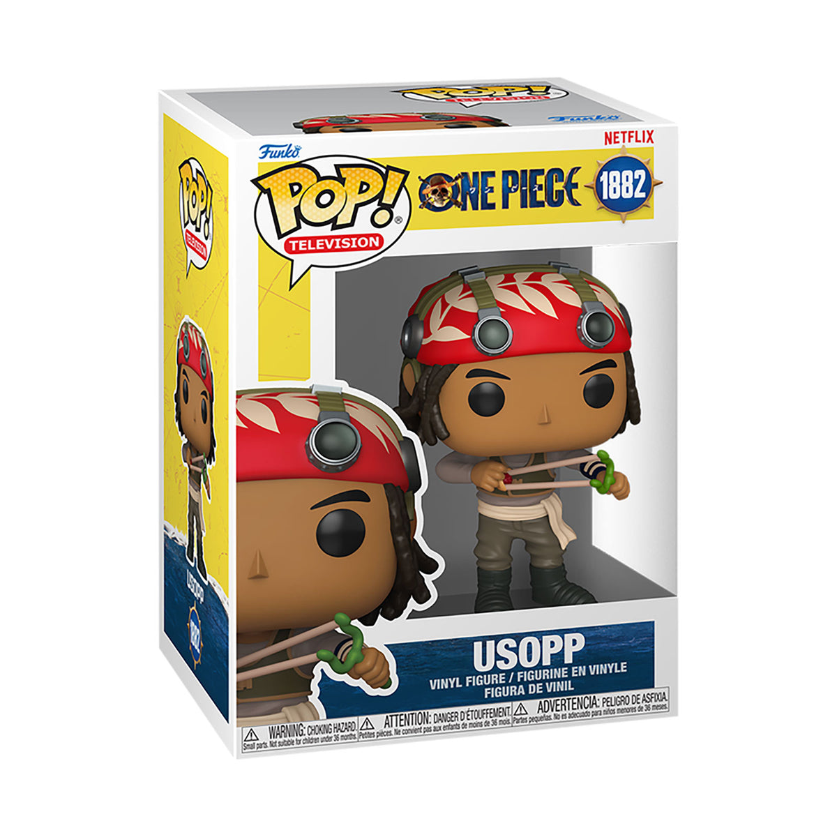 Productafbeelding One Piece Netflix - Usopp Funko Pop Figuur