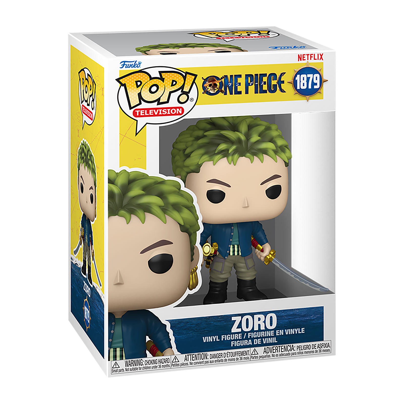 Produktbild One Piece Netflix - Zoro Funko Pop Figur