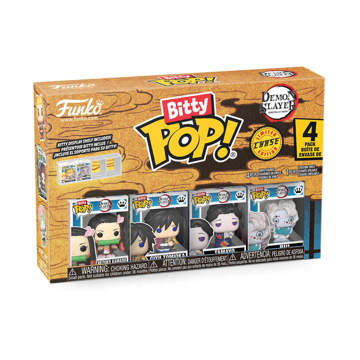 Productafbeelding Demon Slayer - Funko Bitty Pop Figuren Set van 4 Serie 2