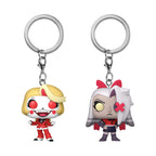 Productafbeelding Hazbin Hotel - Charlie en Vaggie Sleutelhanger 2-pack