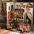 Image produit CuteBee - Maquette de maison miniature Book Nook Champs-Élysées Florist