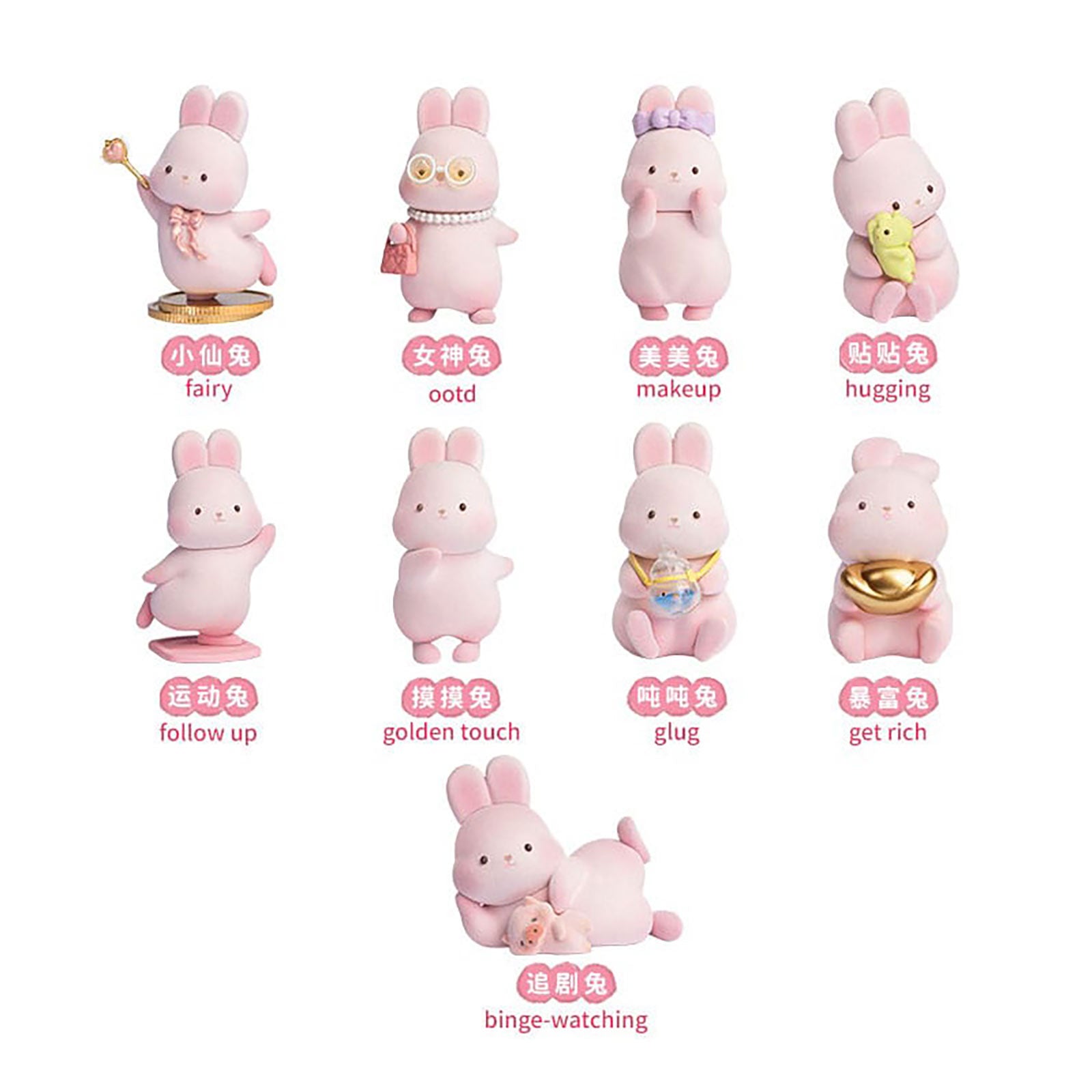 Productafbeelding Momo Bunny - Daily Series Mystery Figure Display E1093707